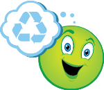 The Green Recycler emoji