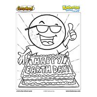 Earth Day Coloring Sheet