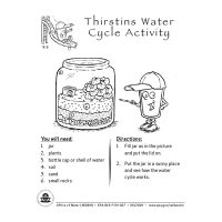 Thirstin’s Water Cycle Activity Sheets